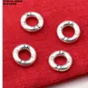 Acessórios de Prata Esterlina 99 Pés Cotovelo de Prata Ping An Nuvem Feliz Costas Acessórios Retrô 3D Prata Dura DIY Material de Miçangas Feito à Mão