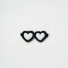 Óculos de Amor em Resina Acessórios para Brinquedo de Pelúcia DIY Chaveiro de Boneca Capa de Celular Vasos Materiais Criativos