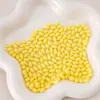 4X7mm Vidro de Alta Qualidade Cor Sólida Tinta Creme Contas de Arroz Artesanal DIY Acessórios de Material para Pulseira Colar com Contas