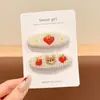 Pinzas para el Cabello Bordadas con Flores para Niñas Nuevas de Alta Gama Pinzas BB para Flequillo Lateral para Niñas y Bebés Lindos Accesorios para el Cabello