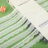 Renda Ondulada Branca de Lado Único de 3cm Renda Elástica Renda para Saia de Vestido de Casamento Acessórios de Renda para Roupas