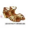 Zapatos de Baile Latino para Niñas 2024 Nuevos Primavera y Verano Profesionales de Tacón Alto Negros para Niños