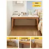 Mesa com Estante Integrada Mesa de Estudo Doméstico para Estudantes Mesa de Escritório Simples Novo Modelo 2026 Mesa de Computador de Parede para Quarto