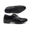 Zapatos de Cuero de Moda para Hombre 2026 Talla Grande Zapatos Formales para Hombre Primavera con Cordones Puntiagudos Zapatos Individuales para Boda