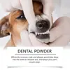 Polvo Limpiador de Dientes para Gatos y Perros Yegbong Transfronterizo Cuida la Boca de las Mascotas Polvo Dental para Refrescar el Aliento y Limpiar el Sarro