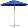 Sombrilla Parasol Exterior Protección Solar Puesto Publicidad Sombrilla de Patio Plegable Redonda Sombrilla de Sol Sombrilla de Lluvia Sombrilla de Pesca