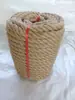 Cuerda de Cáñamo Gruesa y Delgada de Alta Calidad al Mayoreo Cuerda de Yute Cuerda para Gatos Cuerda de Cáñamo Tejida Decorativa Vintage Manualidades de Jardinería Cuerda de Cáñamo Delgada