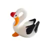 Figura de Cisne de Vidrio Glaseado Hecho a Mano Zibo para Decoración de Coche y Escritorio de Oficina, Adorno de Animal, Dropshipping Transfronterizo