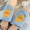 Mangas Fofas para Mulheres no Outono e Inverno, Mangas de Trabalho Resistentes a Manchas e Impermeáveis, Jaquetas de Plumas para Adultos para o Trabalho, Mangas Longas de Jaqueta de Plumas