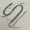 DIY Trenzado Rojo Perla Ágata Jade Ámbar Colgante Cordón Collar Cadena Bolsita Cadena para Joyería Venta al por Mayor