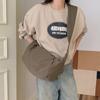 Bolso Bandolera de Cuero Muye para Mujer Otoño/Invierno 2026 Gran Capacidad Bolso Dumpling Algodón Relleno Simple Versátil Bolso de Hombro
