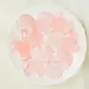 Ventas Directas de Fábrica Cristal Natural Forma de Luna Creciente Cristal Rosa No Poroso Joyería de Luna Accesorios Artesanías de Cristal Personalización