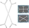 Fixador Ajustável para Lençol e Colcha, Clipe Fixador para Toalha de Mesa e Capa de Sofá, Clipe Metálico para Fixação de Lona de Barraca