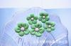 Tela de imitación de red de internet dulce resina flor de cinco pétalos diy pegamento crema material hecho a mano accesorios de joyería para anillo de pelo de niños