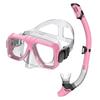 Máscara de Buceo Baobao Nueva de Venta Cruzada en Amazon, Set de Snorkel Seco Completo de Silicona de Alta Definición