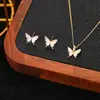 Conjunto de Brincos e Colar Weidni de Luxo Acessível, High-End, Elegante, Moderno e Versátil, Atacado para Mulheres