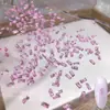 Decoraciones para Uñas Rosa Brillante Transparente Zirconia Cúbica 5A Rosa Transparente Mini Zirconia Micro Puntas Traseras Rhombos Rhombos de Uñas de Forma Mixta