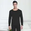Nuevo traje de ropa interior térmica de terciopelo dorado para hombre y mujer con forro polar a prueba de frío ropa de otoño para parejas pantalones largos engrosados