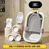 Banheira grande para bebê, banheira infantil dobrável para uso doméstico, pode ser usada para sentar ou deitar, adequada para recém-nascidos, banheira de tamanho grande para bebês