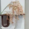 Flores artificiales con espigas de arroz colgantes y frutos de mijo, nuevo modelo de goma blanda, para arreglos florales de pared, decoración de bodas, decoración del hogar, transfronterizo