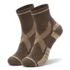 Calcetines Transfronterizos de Lana Merino con Suela Gruesa Tipo Toalla, Calcetines para Senderismo al Aire Libre con Amortiguación y Absorción de Impactos, Calcetines para Correr Antideslizantes y Resistentes al Desgaste