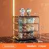 Vitrina de Almacenamiento Bubble Mart Caja Ciega Caja Hecha a Mano Transparente Adornos Pequeños Bloques de Construcción Modelo de Muñeca Estante de Almacenamiento a Prueba de Polvo
