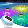 Luz Flotante Solar para Agua Luz Flotante LED para Estanque Luz de Fuente Luz Decorativa para Patio Luz de Paisaje Luz de Buceo Luz de Ambiente