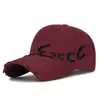 Algodón Lavado en Primavera Bordado con Letras Gorra de Béisbol con Protección Solar Forma de Visera Dura Cara Pequeña Gorra Pequeña para el Sol al Aire Libre