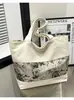 Bolso de Estilo Nacional de Nuevo Estilo Chino Transfronterizo Bolso de Mano para Mujer Primavera 2025 Nuevo Versátil Estilo Extranjero Bolso de Lona Bolso Tote de Gran Capacidad