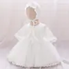 Vestido de Lavado para Bebé para Niñas Europeas y Americanas Vestido de Malla con Calcomanía Floral para Bebé de Un Año Vestido de Princesa Vestido para Fiesta de Cumpleaños para Niños