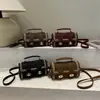 Bolso Cruzado de Hombro Único Estilo Coreano 2026 Bolso Cuadrado Pequeño Retro Textura de Alta Calidad Bolso Cruzado Diseño de Nicho Bolso de Mano
