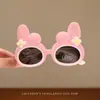 Gafas de Sol Melodía para Niñas, Gafas de Sol Polarizadas con Protección Solar para Bebé, Gafas de Sol Lindas con Dibujo de Conejo para Protección Solar
