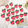 Pronta Entrega Pingente de Bolsa Série Frutas Porta-Moedas Chaveiro de Couro PU Bolsa para Fone de Ouvido Bolsa Pequena e Fofa para Moedas