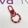 Anillo de Resorte de Puntos de Colores de Caramelo Hebilla de Resorte Hebilla de Puerta Combinación Llavero de Equipaje Colgante Accesorios para Joyería DIY Lindo y Divertido