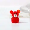 Han Yuyuan Urso de Cerâmica Esmaltada Colorida Coreana Tridimensional Fofo Cão Adorável de Cerâmica Esmaltada Colorida Contas Material para Joias Artesanais DIY Acessórios