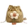 Nova Bolsa Tote de Nylon Bolsa Feminina Fashionável Versátil Estampada Estilo Coreano Bolsa Feminina Simples de Ombro Transversal Bolsa de Mão