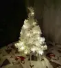 Decoración navideña regalo 30cm45cm60cm escritorio Árbol pequeño blanco decoración de ventana Árbol de Navidad blanco