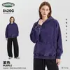 Sudadera con capucha Ckx Marca de moda Algodón Puro 420g Peso Pesado Teñido con Cera Vintage Sudaderas con Capucha Casual Deportiva Estilo Americano para Hombre