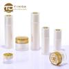 Conjunto de produtos de cuidados com a pele estilo palácio frasco Tônico loção frasco secundário frasco de essência frasco de creme plástico frasco acrílico