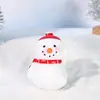 Enfeites de Resina de Micro-Paisagem Natalina Fantasiosos com Papai Noel Brincalhão e Renas Dinâmicas Criam uma Atmosfera de Feriado Aconchegante