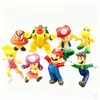 Colección Super Mario: Luigi, Mario, Yoshi, Figuras Periféricas del Juego de Champiñones Decoración de Escritorio Figuras