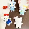 Muñeco de Peluche Pequeño de Dibujos Animados Gato Kt Colgante, Llavero de Gato, Accesorios para Bolsos, Accesorios de Gato Kt