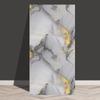 Azulejo de imitación mármol bañado en oro transfronterizo autoadhesivo para pared, renovación de cocina, pegatinas impermeables a prueba de humedad, decoración de baño