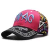 Gorra de béisbol casual de moda hip-hop transfronteriza para hombres y mujeres, nueva para cuatro estaciones, sombrero bordado, sombrero de protección solar para exteriores, letras