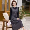Elegante y con Estilo 2025 Primavera Nueva Moda Femenina Adelgazante Ropa Interior de Dos Piezas para Madres de Mediana Edad