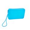 Bolsa de cosméticos de silicone criativa grande capacidade quadrada à prova d'água bolsa de armazenamento portátil de viagem bolsa de higiene pessoal bolsa de silicone