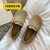 Zapatos Birkenstock para Mujer de Tallas Grandes, Zapatos Planos de Cobertura Total con Suela Gruesa, Zapatos Birkenstock Casuales, Zapatos de Mujer de Talla Grande Ampliados y Ensanchados para Otoño 41