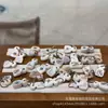 Contas de amuleto de osso de peixe antigo estilo Xizang, acessórios versáteis para DIY para pulseiras, colares, cordões trançados, pingentes e acessórios criativos