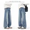Roupas Masculinas Maple House / Nova Coleção Outono/Inverno 2025: Calças de trabalho estilo americano, inspiradas na vibe, de perna reta e perna larga