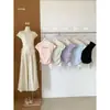Camiseta Confortável Versátil de Manga Curta para Mulheres com Estilo Coreano, com Cordão Lateral, Recomendada por Blogueira Oficial